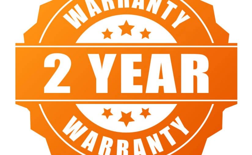 2-Year Warranty, Model 0305 Series